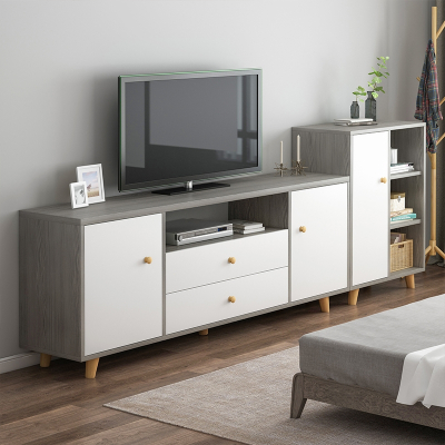 阿斯卡利电视柜现代简易小户型茶几地柜组合客厅家用北欧简约轻奢电视机柜