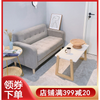 阿斯卡利(ASCARI)双人沙发小户型卧室客厅网红租房两人现代简约小型公寓服装店沙发