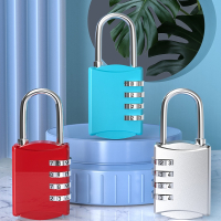 阿斯卡利(ASCARI)密码锁小型挂锁锁头行李箱家用柜子小锁锁子锁具小号长梁
