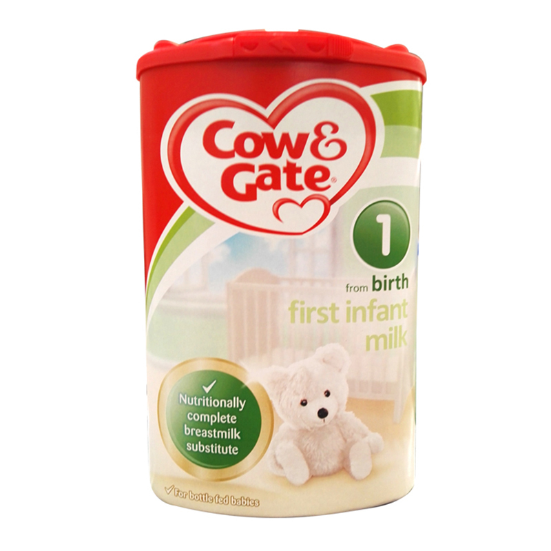 [保税]英国牛栏 Cow & Gate 婴儿奶粉 1段 0-6个月 900g*2 (全球购)