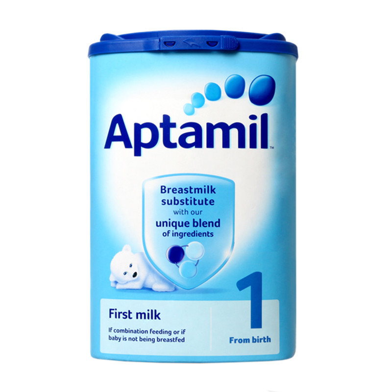 [保税]英国 爱他美(aptamil) 婴儿奶粉 1段 0-6个月 900g*1 (全球购)