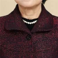 迪鲁奥(DILUAO)中老年人女秋冬款上衣60岁奶奶装秋装70妈妈老人衣服太太唐装