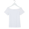902新款白色T恤女短袖修身95%棉一字肩上衣夏韩版时尚紧身纯色打底衫定制