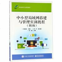 正版书籍 中小型局域网搭建与管理实训教程(第2版) 9787121337970 电子工业
