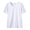 bw9新款夏季棉纯色白色T恤女体桖短袖女黑色半袖打底衫宽松韩范女士T恤定制