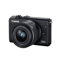 佳能(Canon)EOS M200 微单数码相机 15-45 IS STM单镜头套装 2410万像素 4K拍摄 自拍美颜 Vlog拍摄 黑色