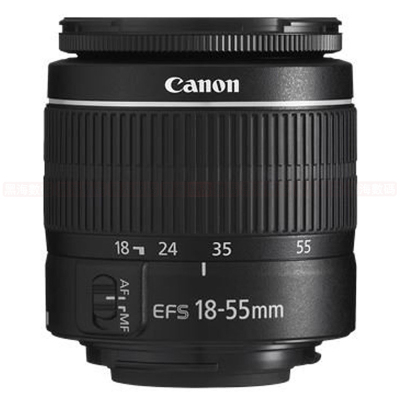 佳能(Canon)EF-S 18-55mm f/3.5-5.6 III 标准变焦镜头 三代 拆机头佳能卡口58mm 海外版