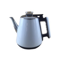 茶吧机茶炉烧水壶泡茶专用黄金蛋单个配件五环自动上水壶_不锈钢白色防烫壶