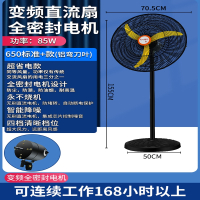 洛滑工业电风换气扇变频直流落地扇强力大风量密封电机工厂去除牛角扇_650型落地扇变频⊙密封电机⊙防溅水⊙防尘⊙放射密网