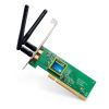 TP-LINK TL-WN851N 单频300M PCI插口 台式机电脑专用内置PCI-E插口无线网卡支持模拟AP