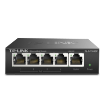 TP-LINK TL-SF1005P 4口5口POE网络交换机网线供电48V无线AP监控摄像头电脑办公tplink