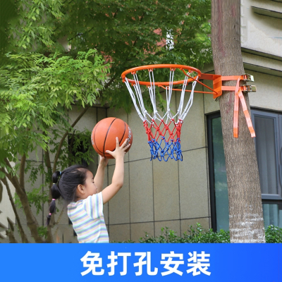 篮球框免打孔成人标准儿童壁挂式狄丽莫室外投篮架室内便携家用篮筐户外