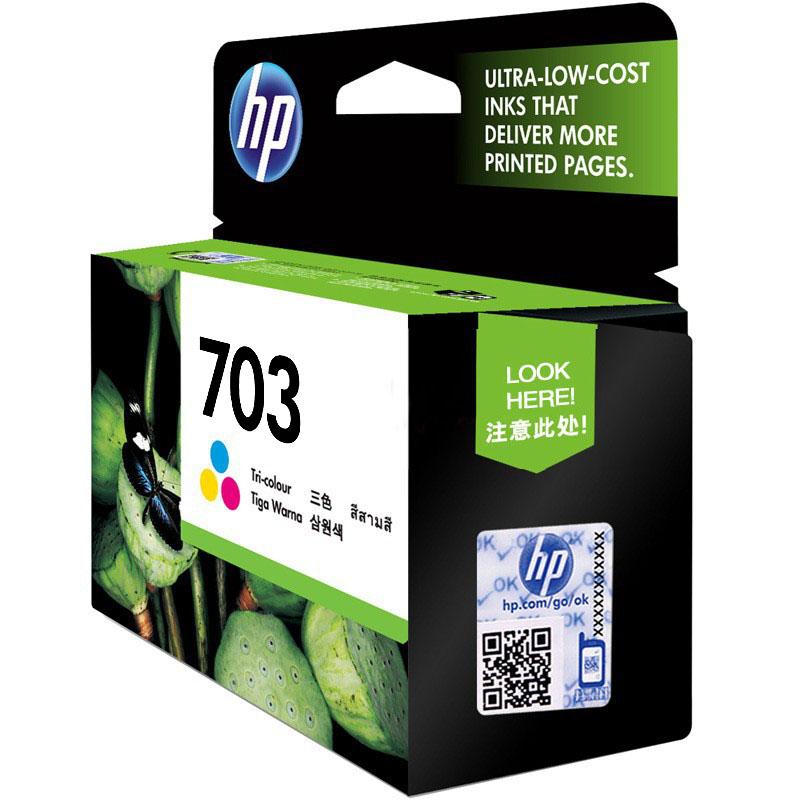 惠普(HP)CD888AA 703 彩色墨盒(适用Deskjet D730 F735 K109 K209a/g)高清大图