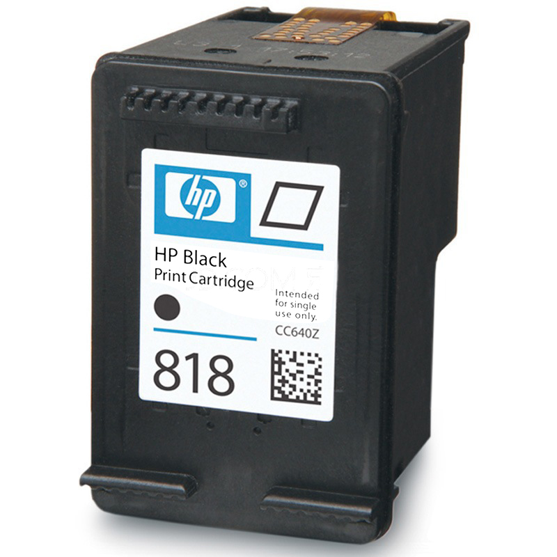 惠普（HP）CC640ZZ 818 黑色墨盒 （适用Deskjet D1668 D2568 D2668 D5568）