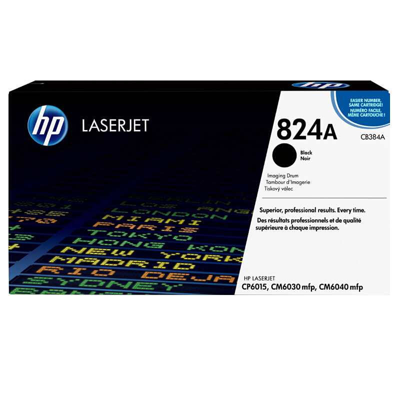 惠普（HP）CB384A 824A 黑色成像鼓（适用Color LaserJet CP6015 6030 6040） 【CB384A(824A)/黑色成像鼓】