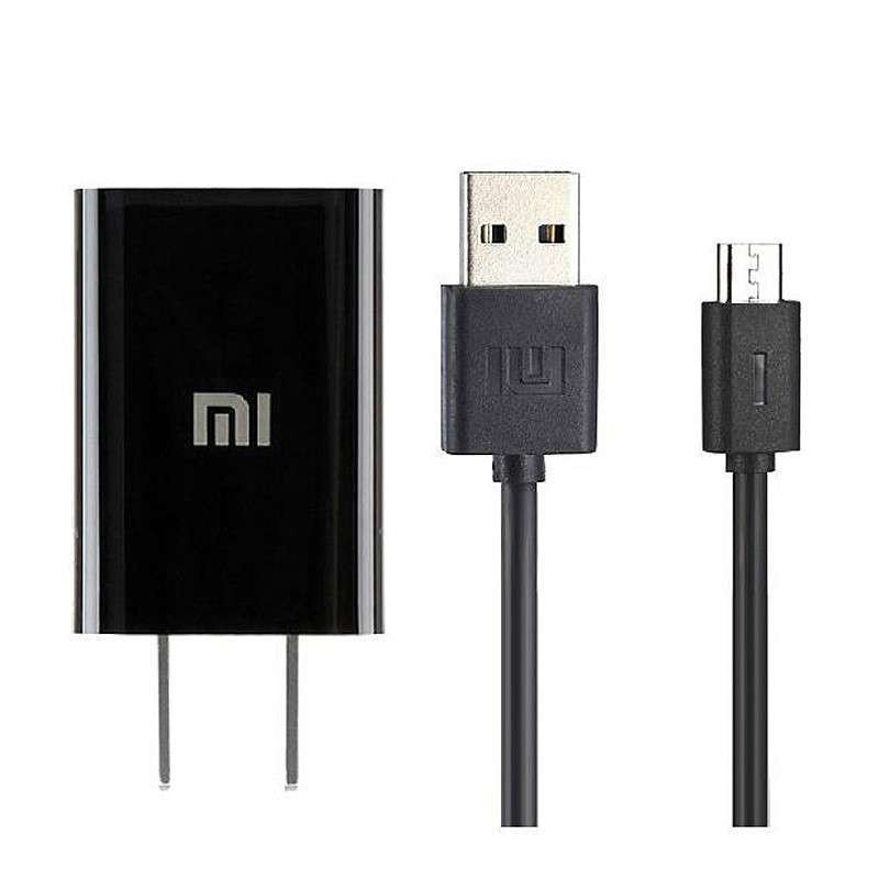 小米(MI) 5V1A原装充电器+USB数据线套装 M1 2S M3 M4 红米通用原装充电器