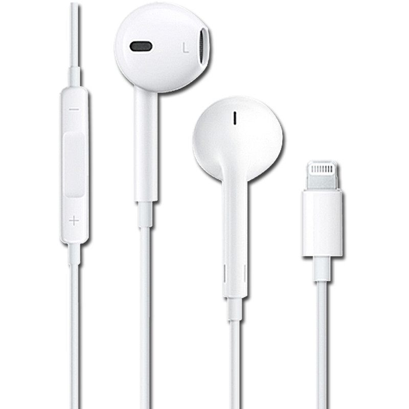 苹果7 iPhone7/8/X plus EarPods原装耳机 正品Lightning接口线控耳机 苹果原装耳机
