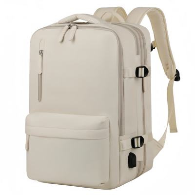 闪电客可扩容双肩包男大容量书包商务出差行李包背包旅游包笔记本电脑包