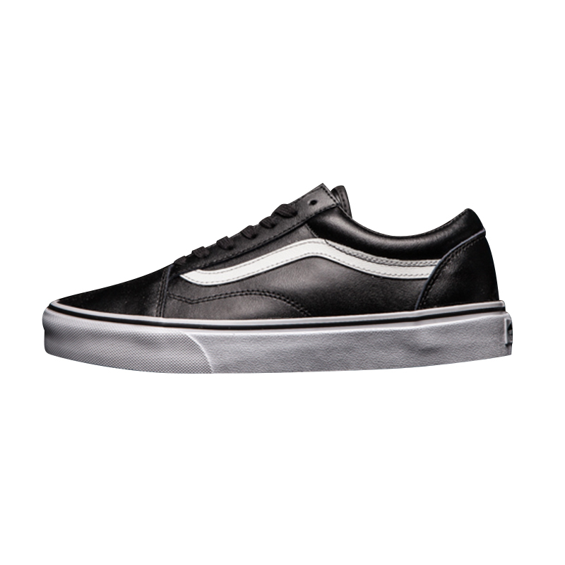 Vans Old Skool 范斯男鞋 经典低帮潮流头层牛皮滑板女鞋 VN0A38G1NQR