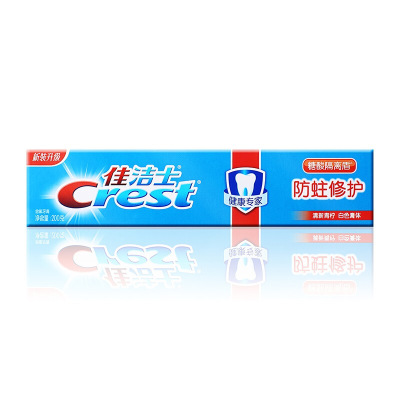 佳洁士牙膏防蛀健康专家防蛀修护牙膏(清新青柠 清新口气)140g(青柠香)(新老包装,随机发放)