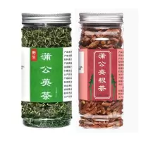 长白山蒲公英茶蒲公英根茶菊花玫瑰花茶组合蒲公英叶+蒲公英根