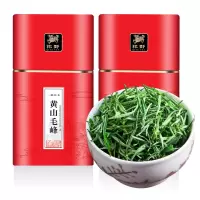 黄山毛峰 新茶安徽浓香春茶茶叶高山绿茶毛尖罐装250g