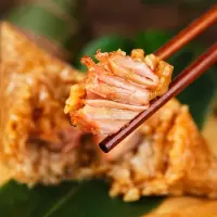 正宗嘉兴粽子蛋黄大肉粽豆沙蜜枣早餐速食新鲜小金袋散装