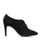 Belle/百丽专柜同款高跟(5-8厘米)细跟黑色羊绒细高跟尖头女单鞋R4Q1DCM7