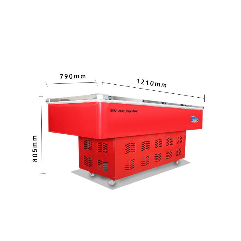 西联姆斯xilianms 保鲜展示柜海鲜柜商用冷藏展示柜超市保鲜柜SWD-1210微冻冷柜