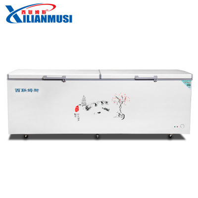 西联姆斯 Xilianms 1100升 冷藏冷冻转换柜 卧式冰柜 商用大冷柜 BD/BC-1100