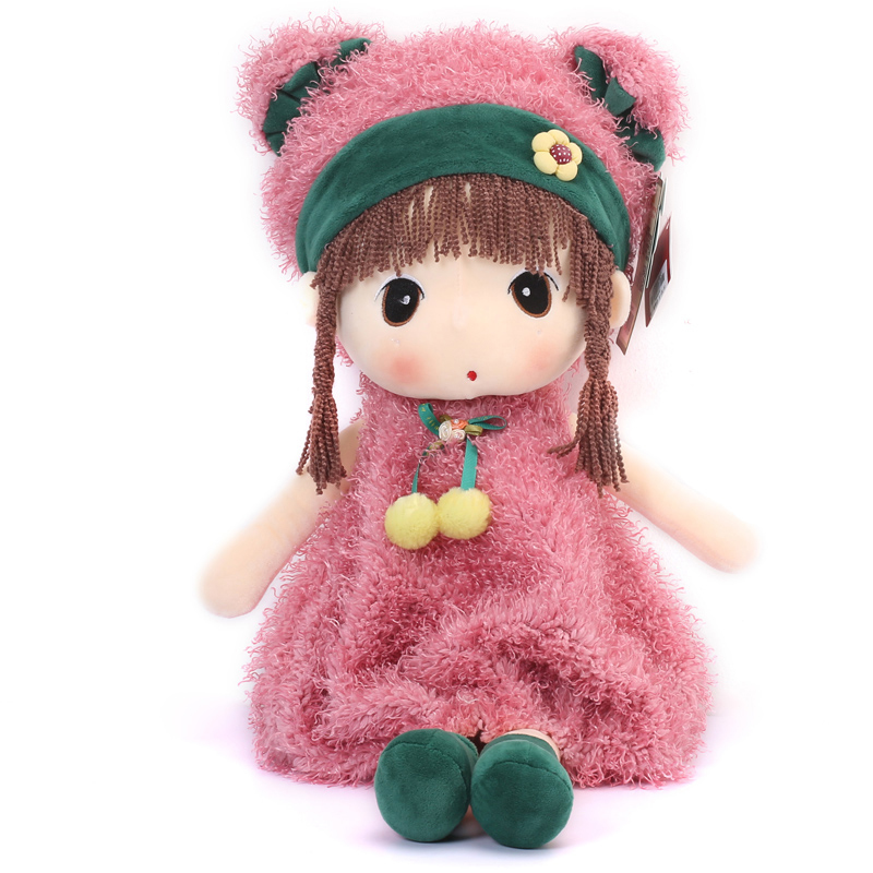 促销花仙子菲儿洋布娃娃少女心毛绒玩具儿童女