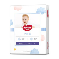 好奇(Huggies)小云窗拉拉裤XL5片 试用装婴儿宝宝成长裤尿不湿