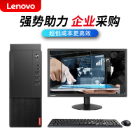 联想 启天M455 I3-12100 8G 1T WIN11 19.5英寸显示器 家用学习/商用办公 台式电脑整机