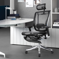 人体工学椅电脑椅家用_书房工程学椅子商务老板椅办公座椅