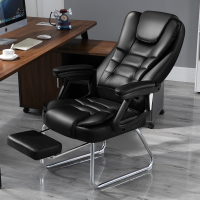 电脑椅阿斯卡利家用办公椅可躺老板椅人体靠背按摩椅舒适久坐弓形座椅凳子