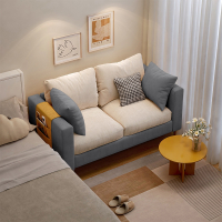 阿斯卡利(ASCARI)公寓小沙发客厅小户型出租房布艺单人沙发ins风卧室双人简易沙发
