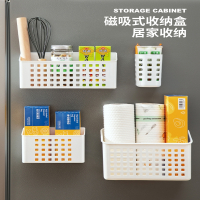 阿斯卡利(ASCARI)磁吸收纳盒冰箱侧面置物架磁铁免打孔壁挂式厨房保鲜膜储物盒