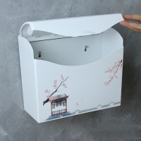 卫生纸盒阿斯卡利(ASCARI)厕所家用免打孔卫生间纸巾盒厕纸盒抽纸卷纸盒壁挂式