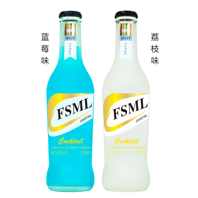 福斯玛莱威士忌预调鸡尾酒[6瓶装*275ml] 洋酒 低度女士水果酒(8款口味可选)