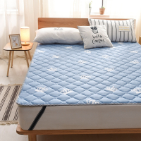 棉可水洗薄款床垫古达保护垫1.8m1.5m米床褥子垫被纯棉防滑四季适用