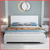 古达木床现代简约1.8米家用主卧双人床1.5经济型出租房木床单人床架