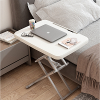 阿斯卡利笔记本电脑桌可移动床边桌简易家用卧室书桌升降折叠桌出租屋桌子