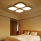 吸顶灯北欧原木日式灯具木质实木家用室内led卧室灯长方形客厅灯