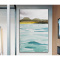 新中式客厅装饰画现代简约抽象画壁挂画办公室餐厅墙画帆布画北欧抽象山水画都市诱惑