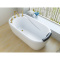 小户型多彩浴盆浴缸小型淋浴磨砂一体式热水普通欧式可配整体立式都市诱惑