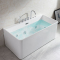 独立式浴缸亚克力嵌入式淋浴龙头简装用品多功能欧美环保时尚日式都市诱惑 嵌入式 &asymp1.5M