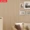 现代简约无纺布植绒墙纸纯色客厅3D壁纸素色条纹卧室背景墙卡其色-7073仅墙纸都市诱惑
