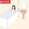亚克力迷你浴缸小户型1.01.11.21.3米日式坐浴盆普通家用A款无坐凳(0.9米请拍1米备注)加深都市诱惑