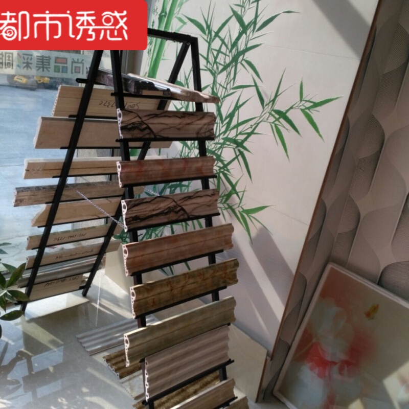 瓷砖展示架300 600 木地板墙砖展架线条架子 石材展示架 福建都市诱惑