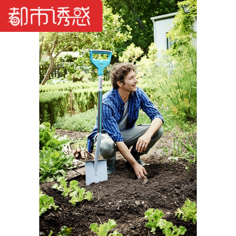 种花挖土植树工具 加厚钢制园艺铁锹铲子 特别适用于坚固硬质土壤都市诱惑高清大图